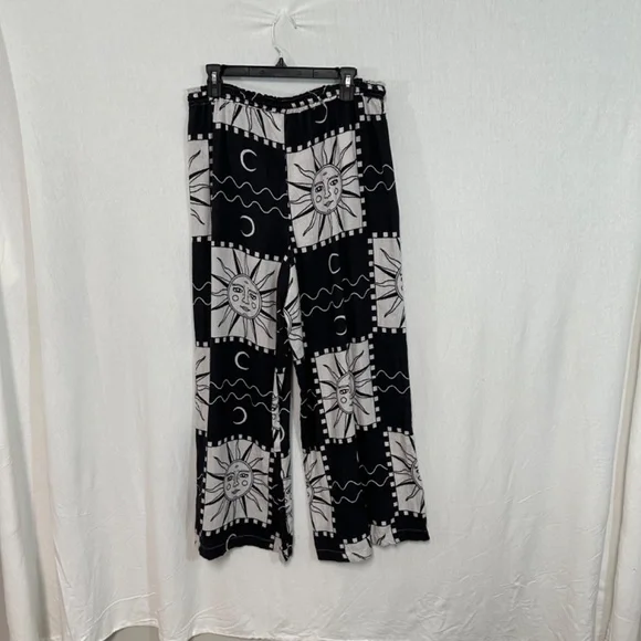 Tigre Indigo Linen Anthropologie Wide Leg Trousers - Picture 8 of 11